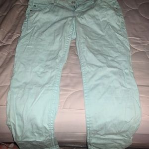 Ana petite mint jeans